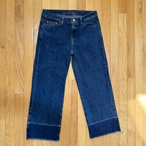 Michael Kors Straight Crop Jeans – Size 2 – Dark Wash